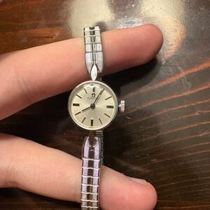 Omega Silver Women's Bracelet Watch